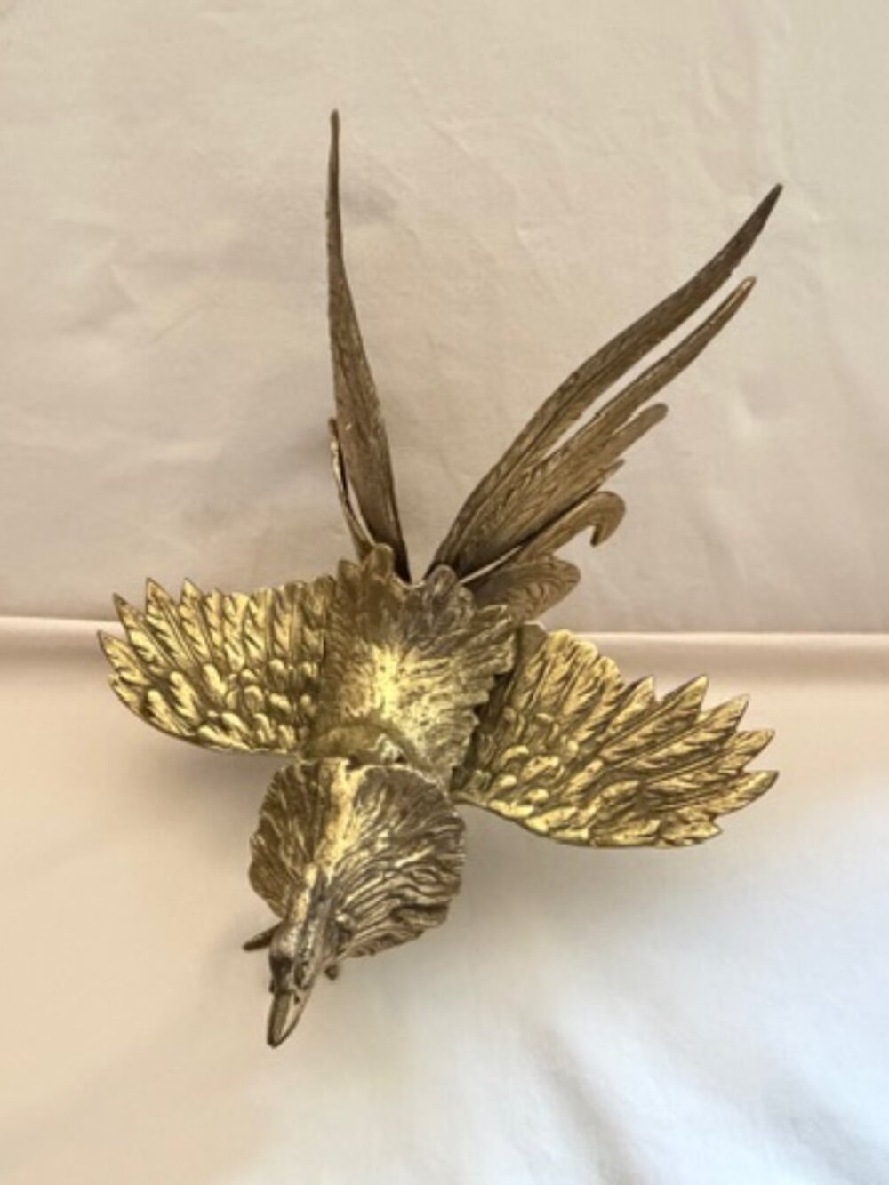 Vintage Brass Rooster - Picture 2 of 10
